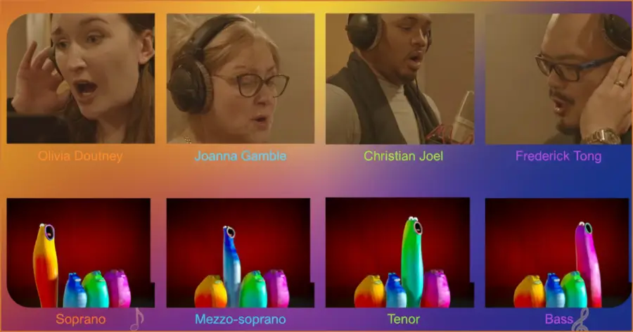 Blob Opera - The Actual Vocals